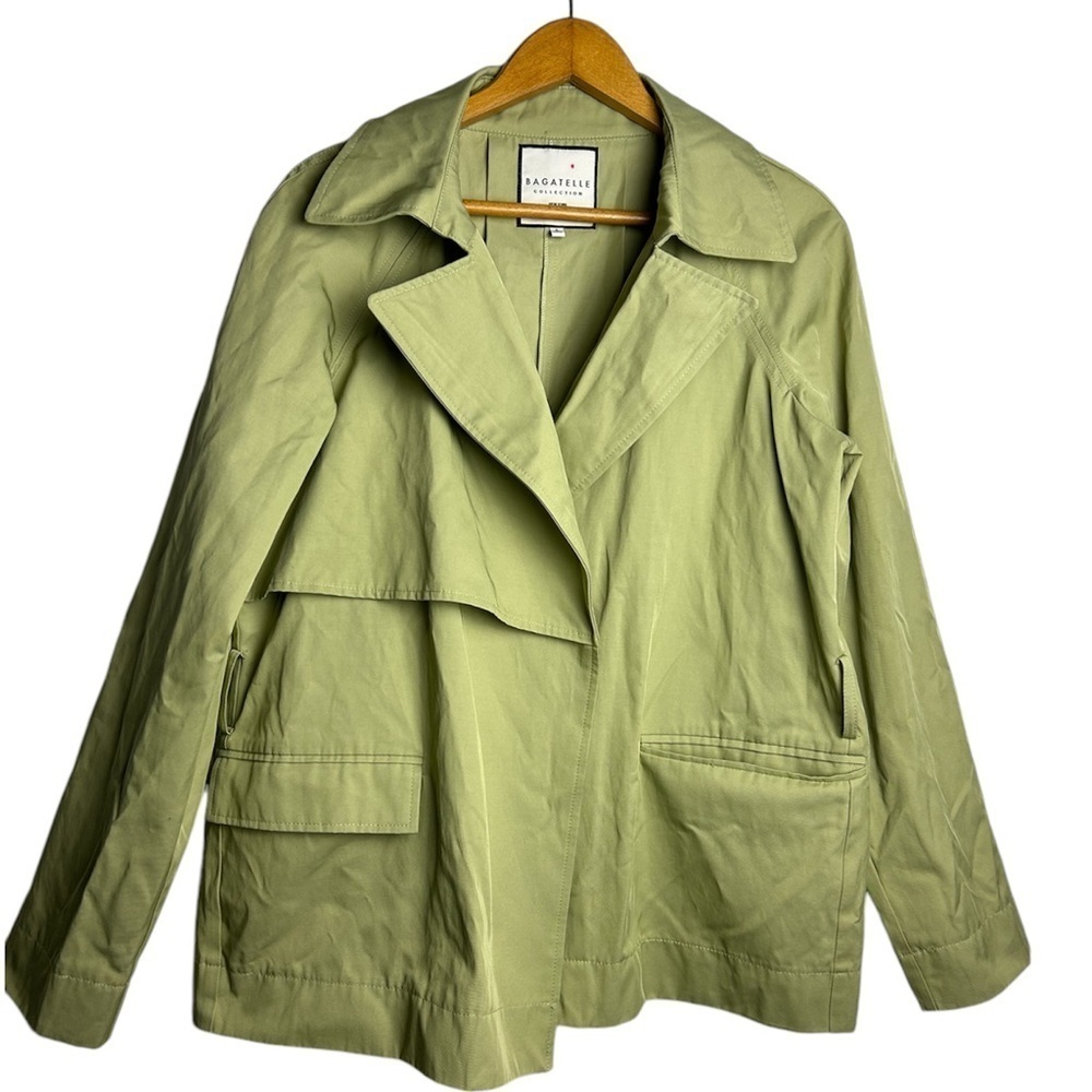 Bagatelle Collection Barn Rain Jacket Cargo Luxury Olive green Neutral S Cargo
